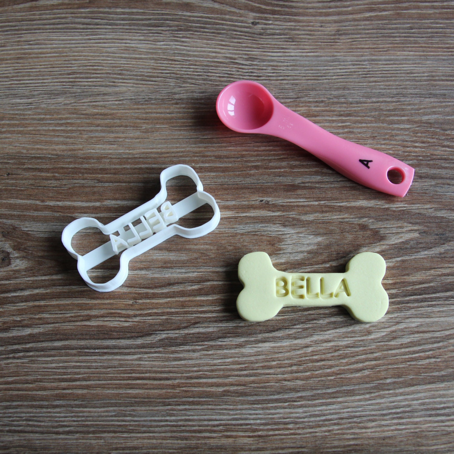 Custom Dog Bone Cookie Cutter Personalized Dog Puppy Pup Name Etsy