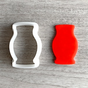 Vase 6 Cortador de galletas Fondant