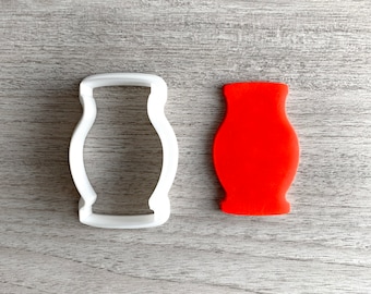 Vase 6 Cookie Cutter Fondant cutter