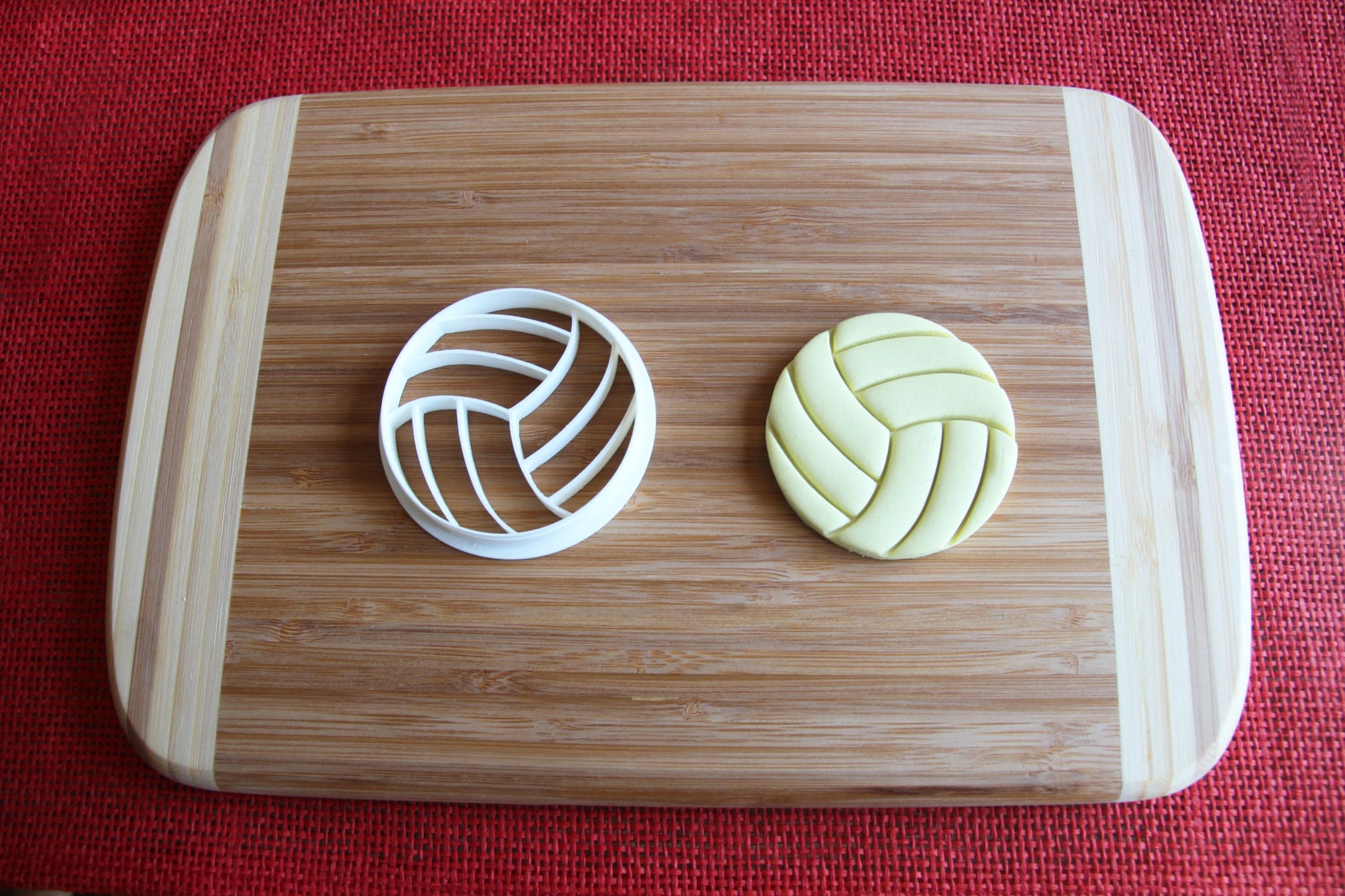 Volleyball Cookie Cutter Ball Sports Cake Topper Fondant Cutter
