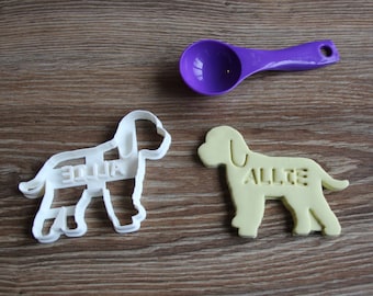 Cockapoo Cookie Cutter Custom Treat Personalized Dog Breed Cookie Cutter Puppy Treat Cutter Cupcake Cake Topper Gingerbread Cookie Cutter