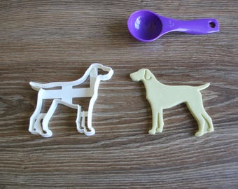 German Shorthaired Pointer Cookie Cutter: Dog Treat & Cake Topper