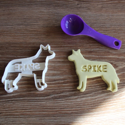 Australian Cattle Dog Cookie Cutter Custom Treat Personalized Etsy