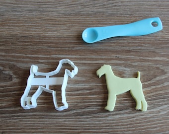 Airedale Terrier Cookie Cutter Dog Breed Pet Treat Cutter Puppy Cupcake