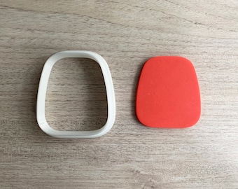 Rounded Trapezoid Cookie Cutter Fondant Cutter