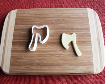 Axe Cookie Cutter, Cake Topper, Fondant Cutter
