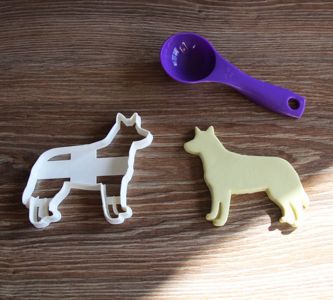 Australian Cattle Dog Cookie Cutter Dog Breed Treat Cutter Etsy