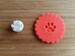 Dog or Cat Paw Print Cookie Stamp or Fondant Embosser Biscuit Stamp Animal imprint Icing Frosting Cake Fondant Embossing Stamp 