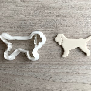 Mini Goldendoodle Cookie Cutter Hunderasse Haustier behandelt Welpen Cupcake