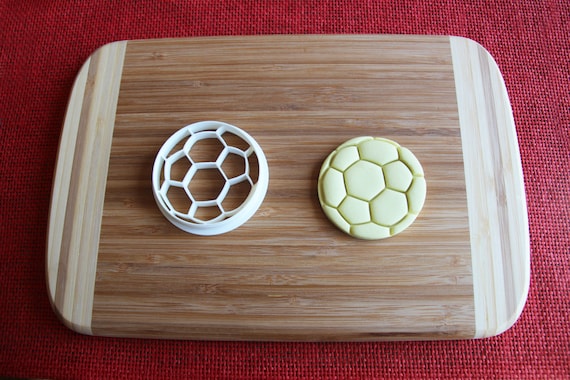 Soccer Ball Cookie Cutter Football Sports Cake Topper Fondant