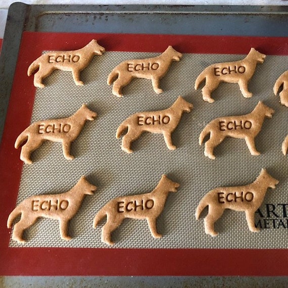 German Shepherd Cookie Cutter Custom treat Personalized Dog breed puppy Treat Cutter