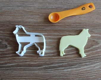 Süßer Border Collie Cookie Cutter, Hunde Leckerbissen & Cake Topper