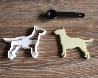 Bull Terrier Cookie Cutter Dog Breed Treat Cutter puppy cupcake toppers