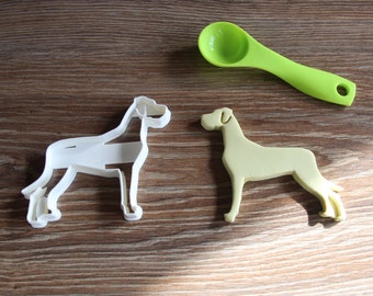 Great Dane Cookie Cutter, Ears Down Dog Breed, Eco-Friendly PLA
