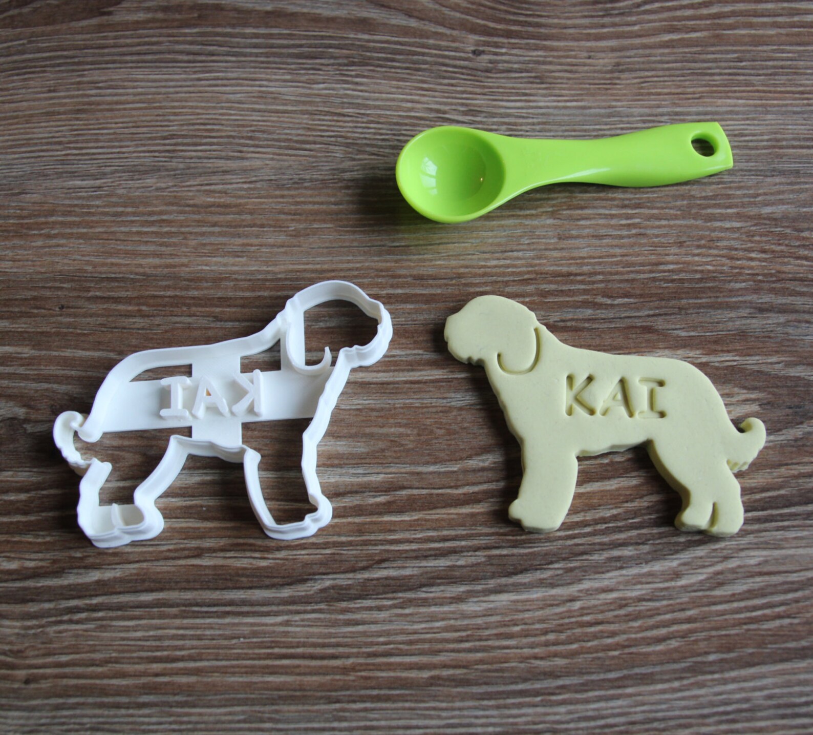 Spanish Water Dog Cookie Cutter Custom Treat Personalized Dog Etsy