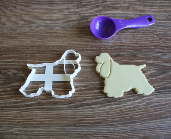 pets biscuit cutter Cocker Spaniel Dog Cookie Cutter cute animal