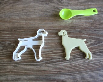 Cortador de galletas de Spaniel Británico, cortador de golosinas para perros