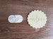 Custom Wedding Cookie Stamp or Personalized Fondant Embosser with Your Initials great for Wedding, Engagement or Anniversary cookies 