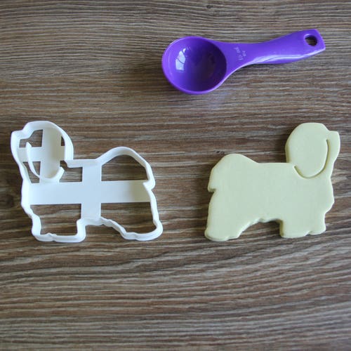Havanese Cookie Cutter Dog Breed Cookie Cutter Pet Treat Etsy