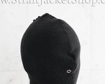 Svart Bondage / Ögonbindel Huva Ansiktsmask