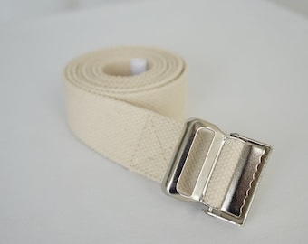 Straitjacket Accessories - Extension Crotch Straps with Posey type Buckle / Aditional Torso Belt / Teeth Buckle