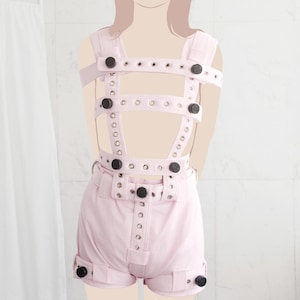 Extra Horizontal Straps for Harness for Anti-Diaper Removal Pants / Segufix / ABDL