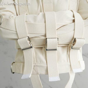 Upgrade - Regulated Front Loops Upgrade for Costume Straitjacket for Max Security for Theatrical Purposes (Straitjacket sold separately)