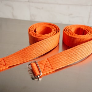 Orange Chest Restraining Belt for Straitjacket with friction buckle / Prison / Restraints / Inmate / Padded Cell