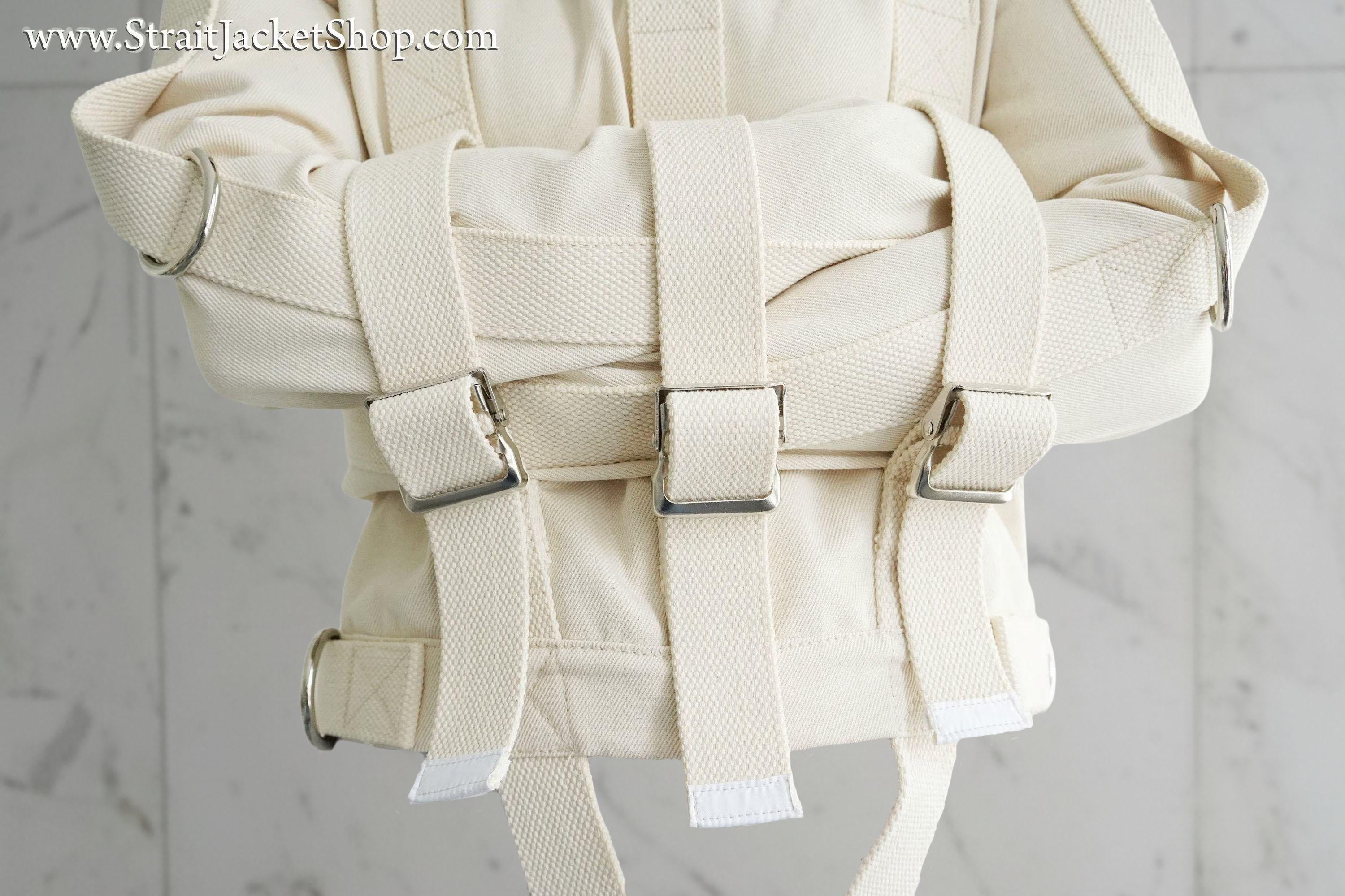 Upgrade - Regulated Front Loops Upgrade for Costume Straitjacket for Max Security for Theatrical Purposes (Straitjacket sold separately)