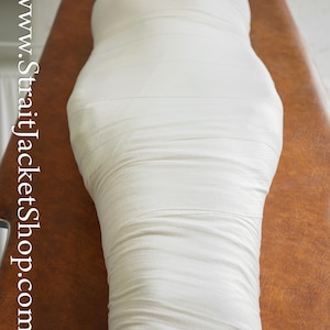 XXXLong Mummification Bandages - Set of 4 Extra Long Bandages / Mummified / Wrap /Mummy / Reusable / Mummy Costume image 15