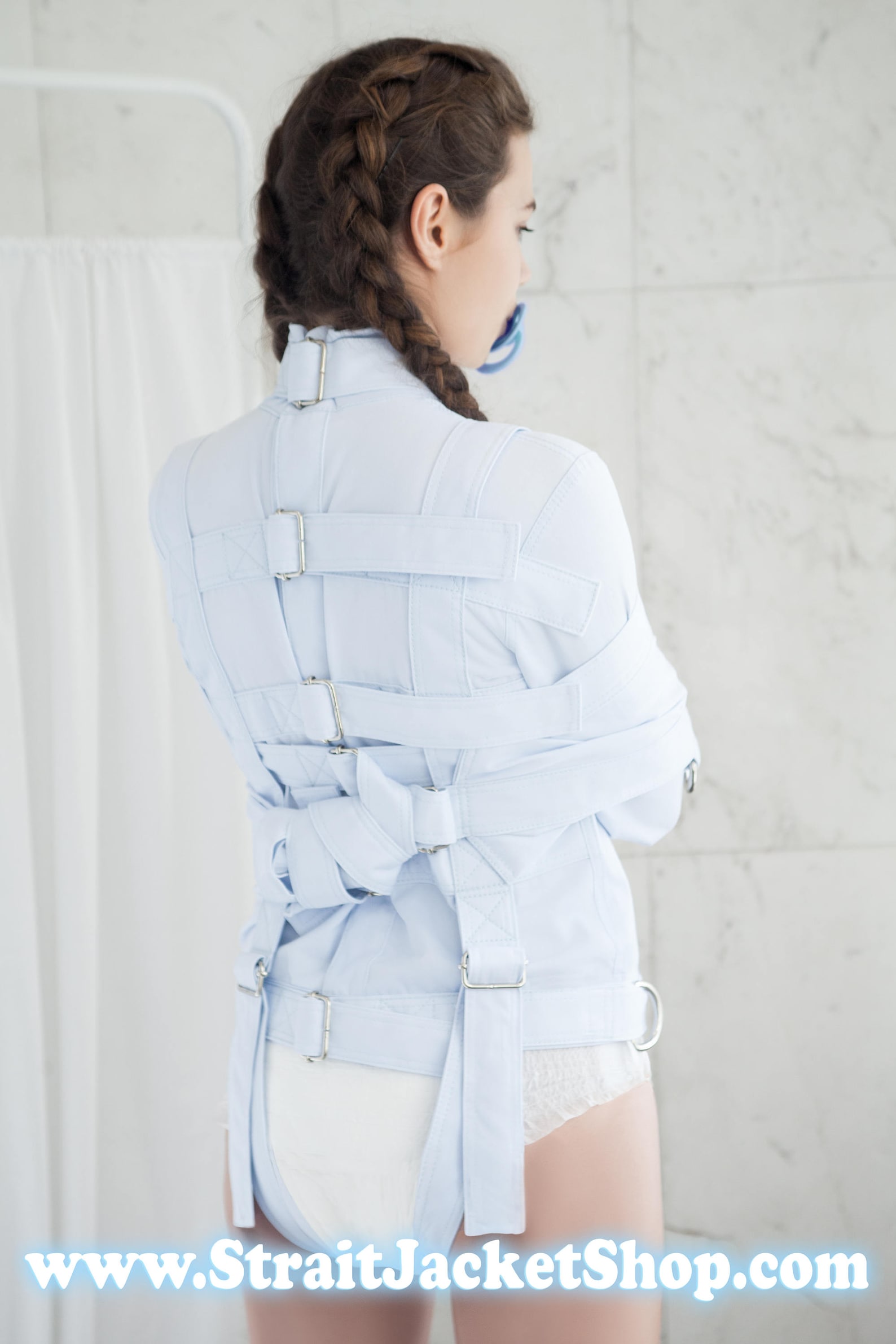 Baby Blue ABDL Straitjacket Straitjacket for a Little / - Etsy Israel