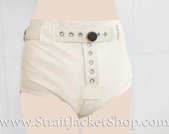 Lockable Diaper Cover Pants - Anti Diaper Removal / Asylum / Medical / Diaper Cover Costume Underwear