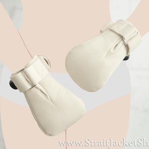 Medical Safety Mittens - Bondage Soft Padded Mittens / ABDL / DDLG ...