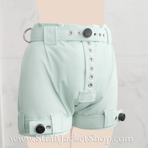 Mint Heavy Duty Lockable Diaper Cover Pants - Anti Diaper Removal / Asylum / Medical / Segufix Locks