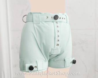 Mint Heavy Duty Lockable Diaper Cover Pants - Anti Diaper Removal / Asylum / Medical / Segufix Locks