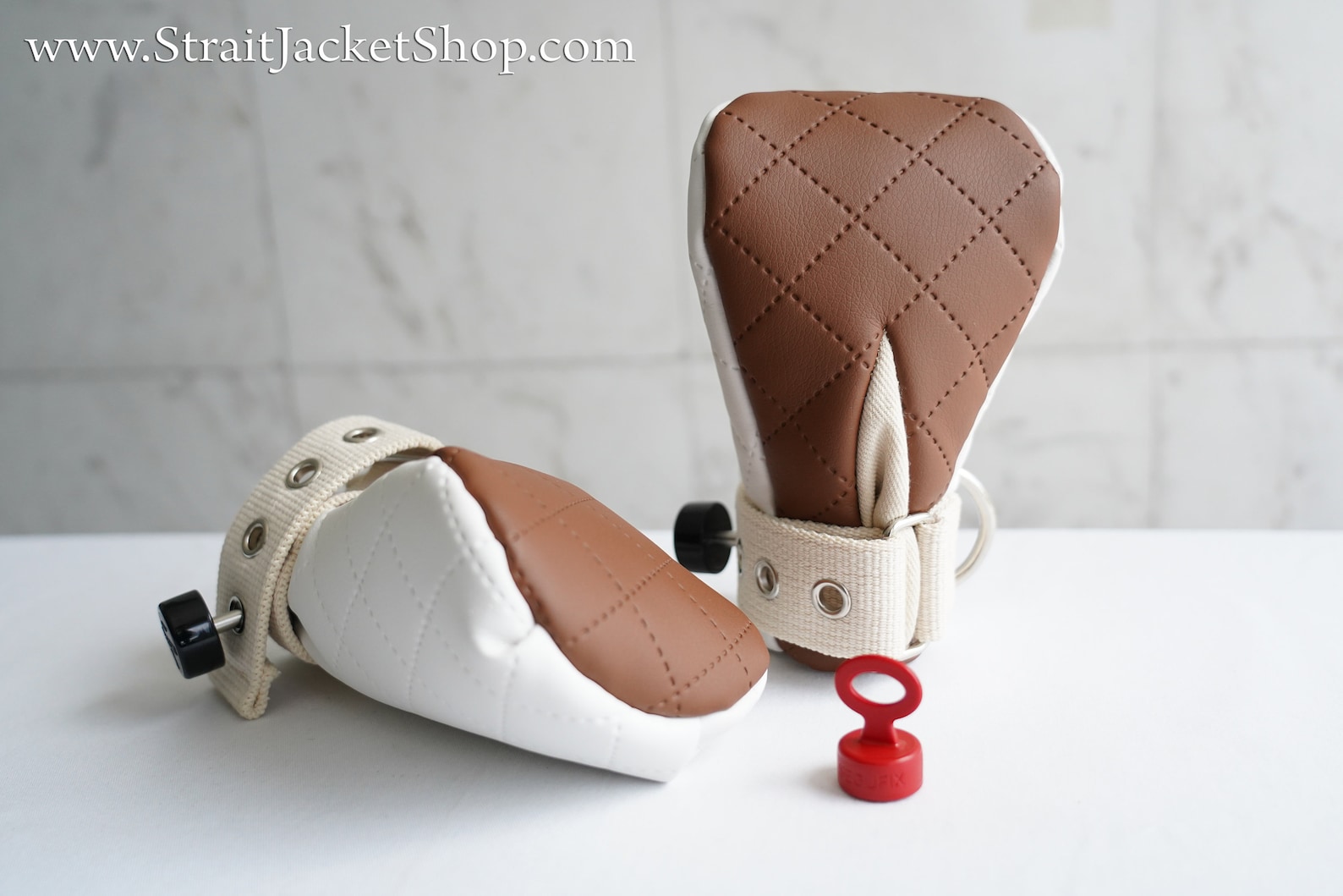 Medical Safety Mittens Bicolor Quilted Padded Mittens With Etsy