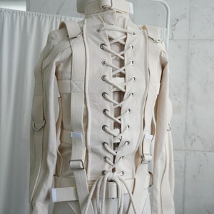 Upgrade - Extra Back Lacing for Straitjacket (Straitjacket sold separately) Corset like