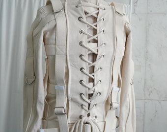 Upgrade - Extra Back Lacing for Straitjacket (Straitjacket sold separately) Corset like