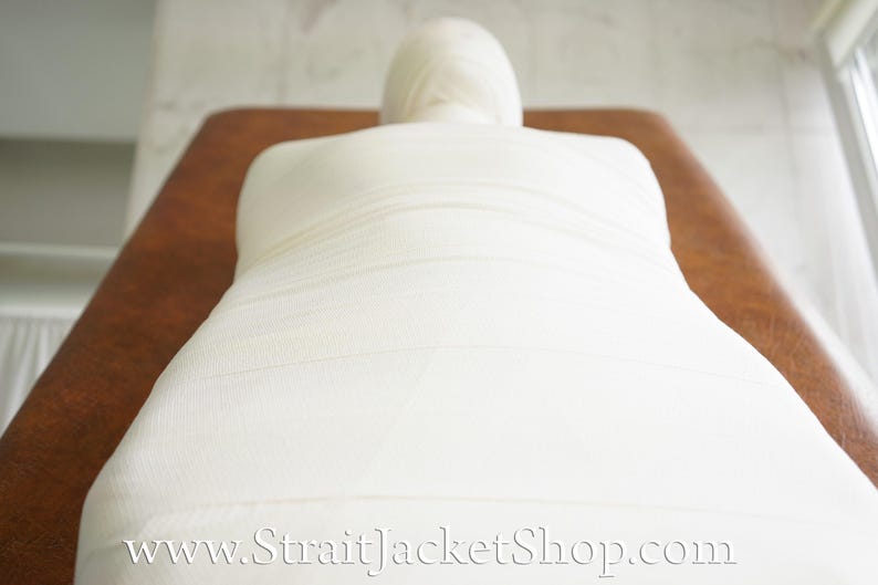 XXXLong Mummification Bandages - Set of 4 Extra Long Bandages / Mummified / Wrap /Mummy / Reusable / Mummy Costume image 12
