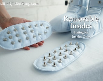 Herausnehmbare Spiked Einlegesohlen für Booties (Einlegesohlen nur - diese Auflistung kommt nicht mit den Booties)