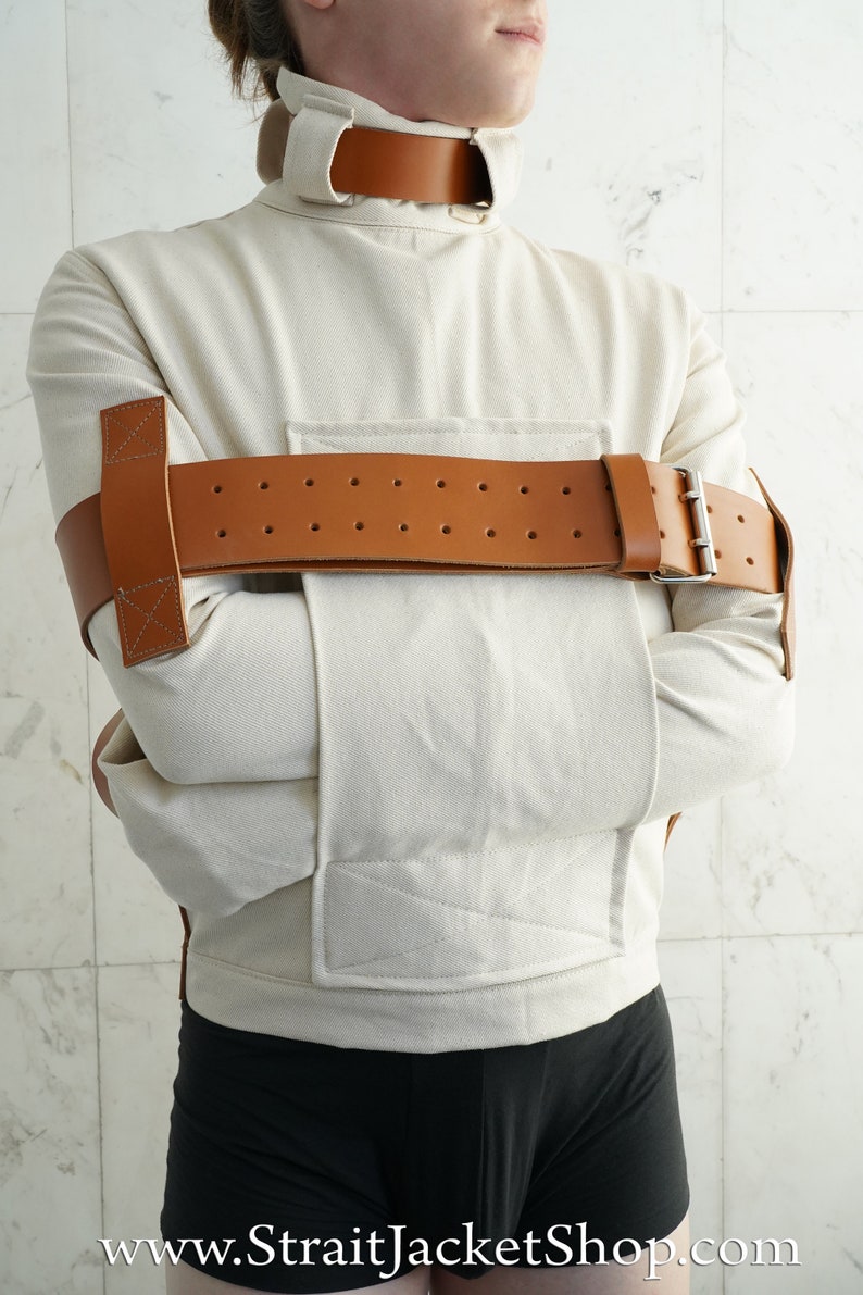 Classical Straitjacket With Leather Belts Classic Etsy