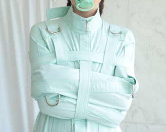 Baby Mint ABDL Straitjacket - Straitjacket for a Little / Adult Baby Diaper Lover