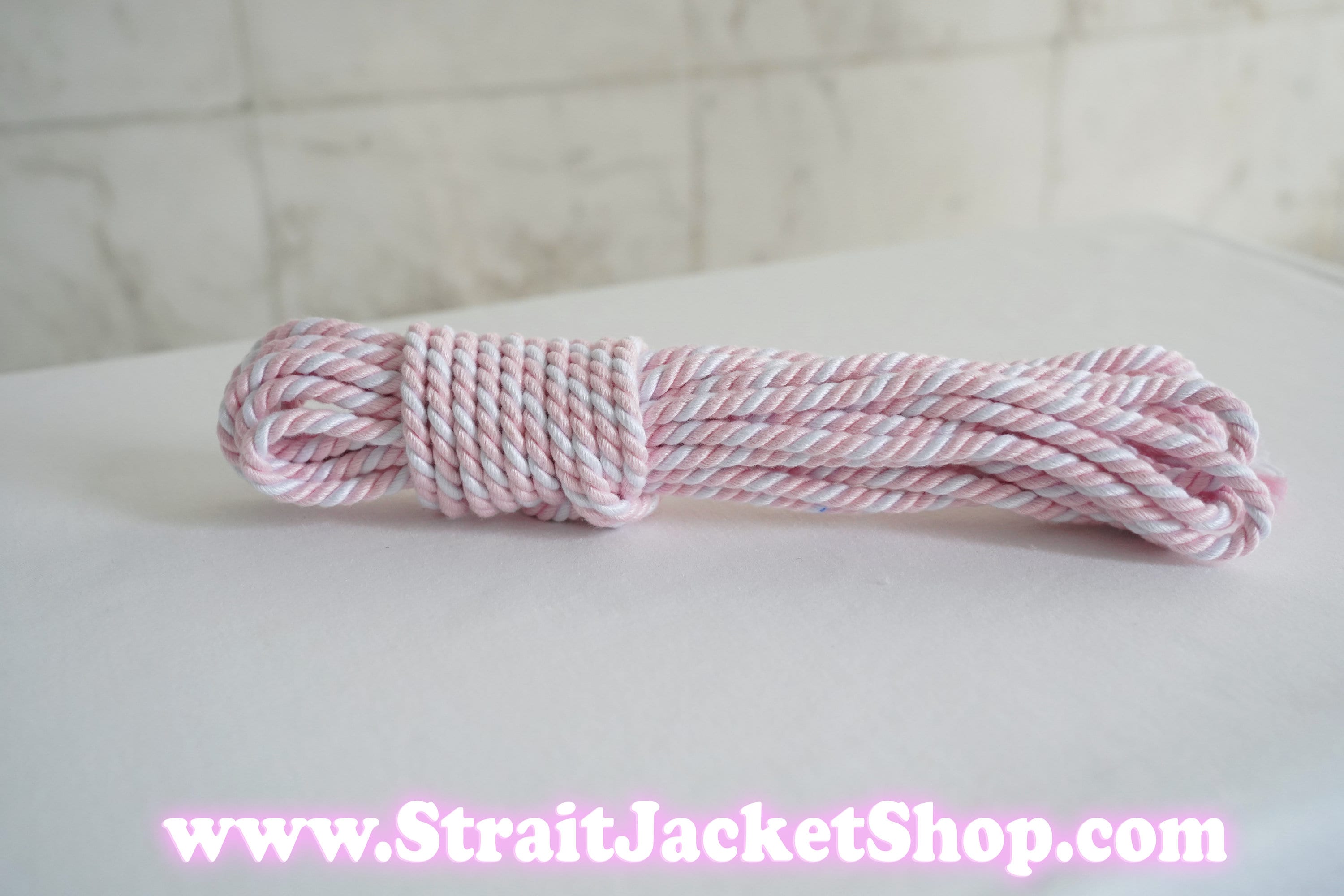 Cute ABDL Pastel Bicolor Cute Shibari Ropes Handmade Out of Bamboo ...