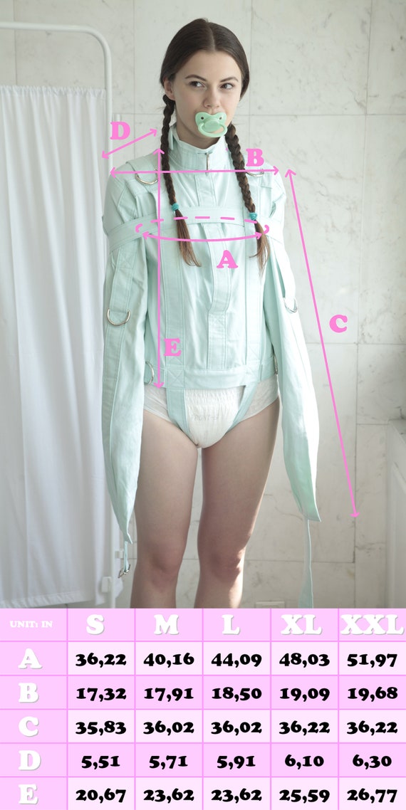 Buy Baby Pink ABDL Straitjacket Straitjacket for a Little / Adult