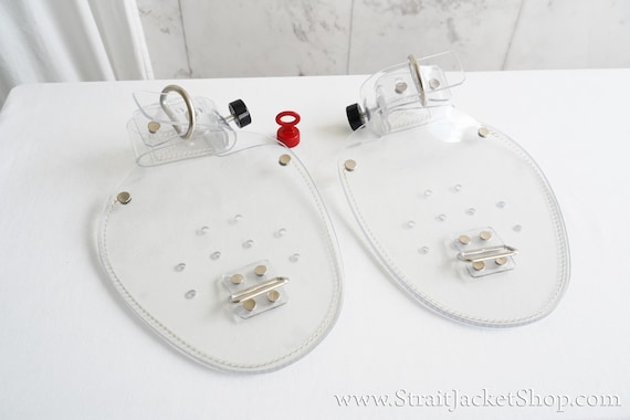 Transluzente Fixierhandschuhe mit Segufix-Schlssern -  Hand-Handgelenk-Feinschrumpfung - Etsy.de
