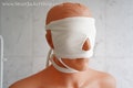 Sleep Face Mask for obscuring vision / Sleep Mask / Medical / Pink / Blue / Ecru / Relax /