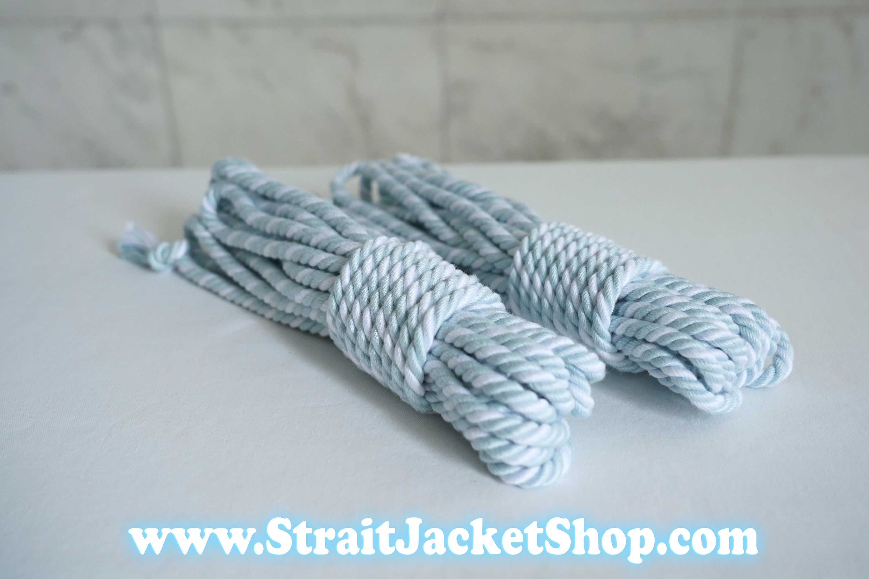 Cute ABDL Pastel Bicolor Cute Shibari Ropes Handmade Out of Bamboo ...