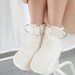 Asylum Restraining Booties - Soft Padded Booties For Asylum Patient / Medical / Bondage / Institutional / Padded Cell / ABDL / DDLG 