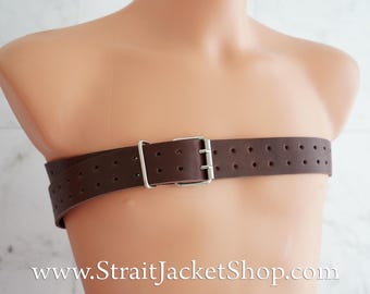 Long Leather Belt 4cm / 1.5inch Wide 150cm / 60inch Long  / Brown / Heavy Duty Genuine Leather Double Pin Buckle