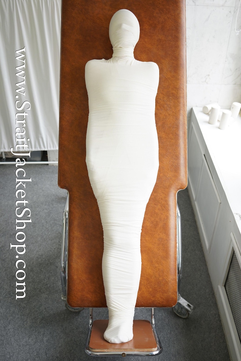 XXXLong Mummification Bandages - Set of 4 Extra Long Bandages / Mummified / Wrap /Mummy / Reusable / Mummy Costume image 9